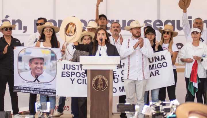 ¿Grecia Quiroz para el 2030? Movimiento del Sombrero la destapa para la Presidencia