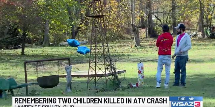 Remembering two children killed in ATV crash