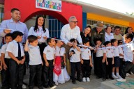 Entregan nuevas aulas en Jadín de Niños en Badiraguato, Sinaloa