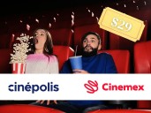 Boletos a $29 en Cinépolis y Cinemex, te decimos hasta cuándo podrás aprovecharlos