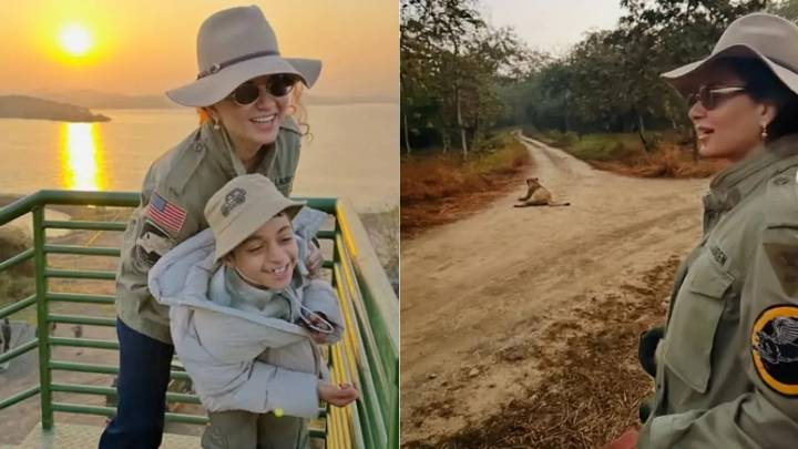 Kangana Ranaut enjoys wild safari in Gujarat, shares photos