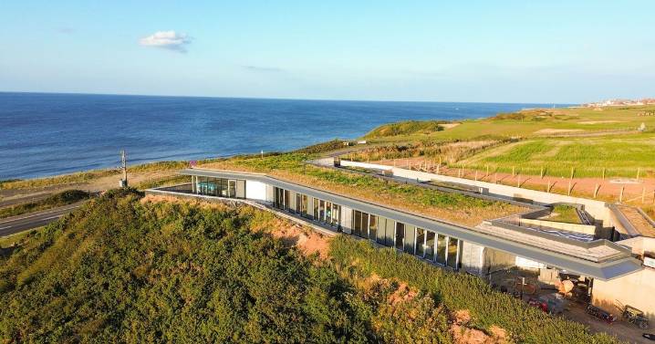Unique clifftop home in seaside town on market for less than £1m but there's a catch