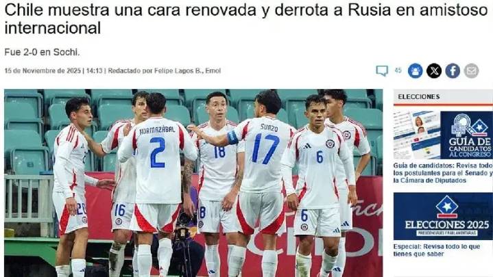 Atención, Perú: la prensa chilena se llena de optimismo tras triunfo de 'La Roja' ante Rusia
