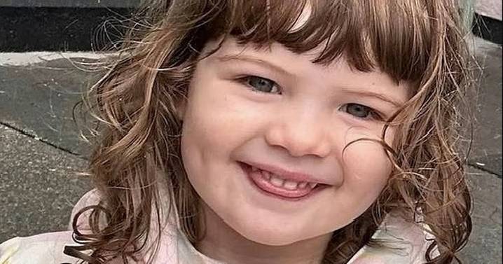 Disturbing photo shows how girl, two, fought for her life as dad left her dying in hot car