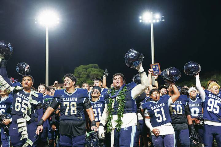 Kailua survives late scare from Aiea to earn first title since 2001