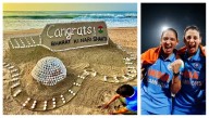 Sudarsan Pattnaik Celebrates India’s Historic Women’s World Cup Win With Sand Art