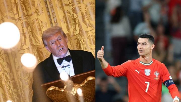 Donald Trump le dio sorpresivo mensaje a Cristiano Ronaldo durante su visita a la Casa Blanca; así fue el encuentro