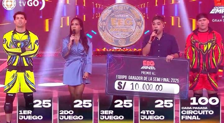'Esto es Guerra' encabeza el rating de la TV peruana al comenzar su gran semifinal
