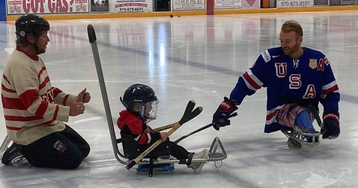Declan Farmer, Paralympic stars team up with DAWG Nation Hockey Foundation