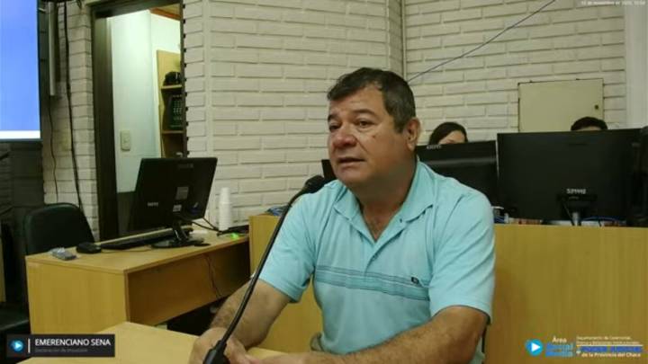 Juicio en Chaco. Emerenciano Sena: "Si es que sucedió, fue aberrante, pero yo no tuve nada que ver“.