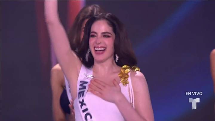 Mira cómo reacciona Miss México al ser semifinalista del Top 12