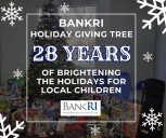 BankRI launches 28th Giving Tree drive to deliver holiday gifts to children in need