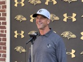 Celebrating the purple positivity of three consecutive Ravens wins