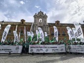 Miles de empleados públicos exigen al Gobierno andaluz mejoras laborales y salariales