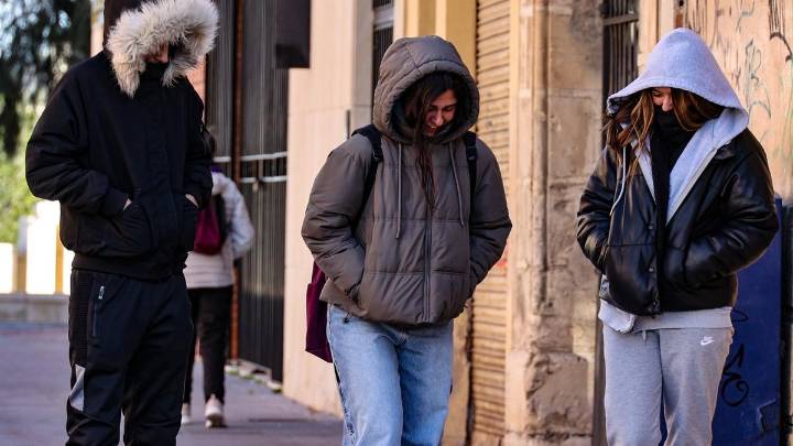 La Aemet alerta de un cambio brusco en Alicante: bajan las temperaturas y llega aire frío ártico
