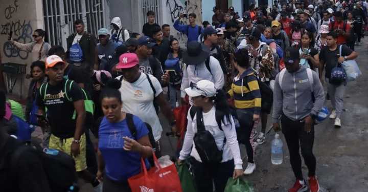 Durante el sexenio de López Obrador se disparó 700% el ingreso de migrantes a México: CNDH
