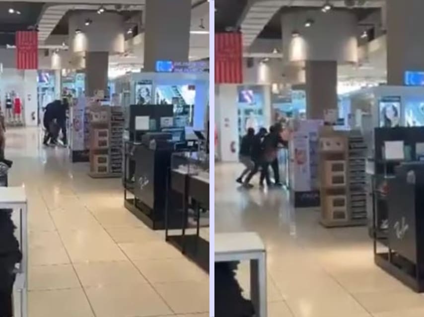 VIDEO. Las impactantes imágenes de la balacera al interior de una tienda en el Mall Arauco Maipú