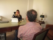 Se realizó la jornada de asesoramiento en el Colegio de Escribanos