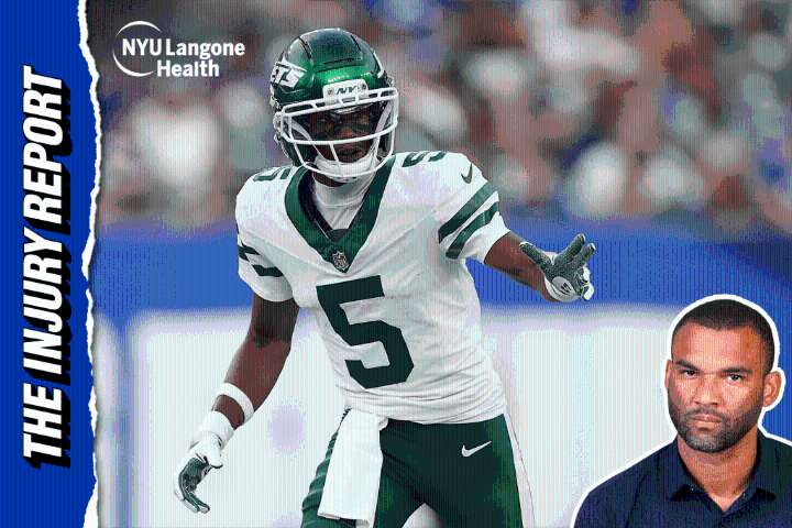 What’s going on with Garrett Wilson’s knee? | The Injury Report (Video)