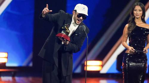Bad Bunny wins album of the year at 2025 Latin Grammys for 'Debí Tirar Más Fotos', capping an electric night