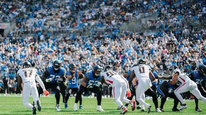 Panthers preparing for a Falcons pass-rush that "jumps off the tape"