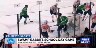 Students, fans attend Swamp Rabbits School Day game