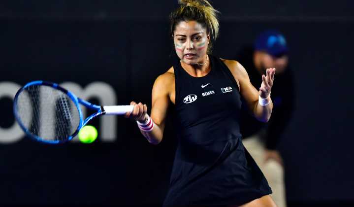 Renata Zarazúa le da vida a México en su serie de la Billie Jean King Cup contra Dinamarca