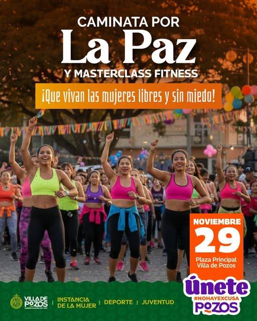 🌿 Caminata por la Paz y Masterclass Fitness 💚💪