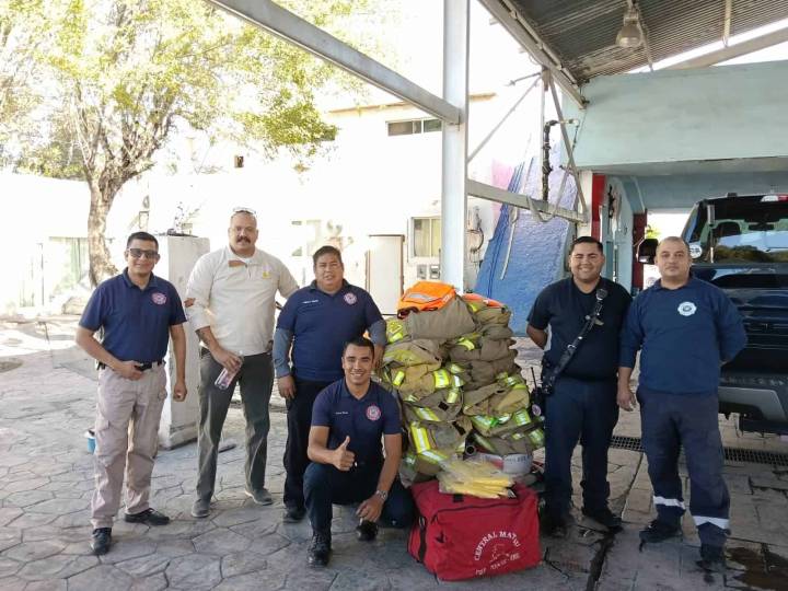 Bomberos Monclova reciben donativo del Cockrell Hill Fire Department: mejoran su operatividad