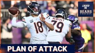 How Caleb Williams adapted to Brian Flores blitz, and how Chicago Bears defense attacked JJ McCarthy