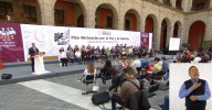 "Seguridad de Michoacán es prioridad nacional"; presentan Plan por la Paz y la Justicia