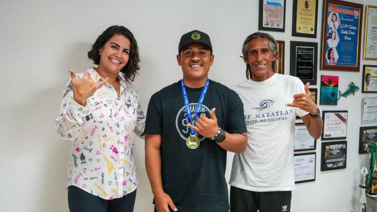 Comparte ‘Shutama’ la inspiración detrás de la histórica medalla conseguida para Sinaloa en el Mundial de Para Surf de California
