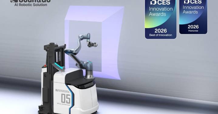 Doosan Robotics Wins Two CES Innovation Awards® 2026 Including "Best of Innovation" in AI Category