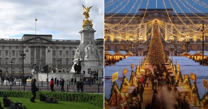 Why are so many people falling for a fake Christmas market outside Buckingham Palace?