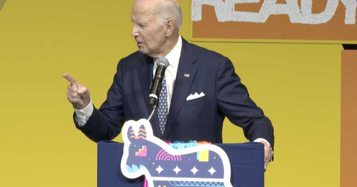 Biden makes first post-presidency fundraising appearance at Omaha gala, criticizes Trump policies