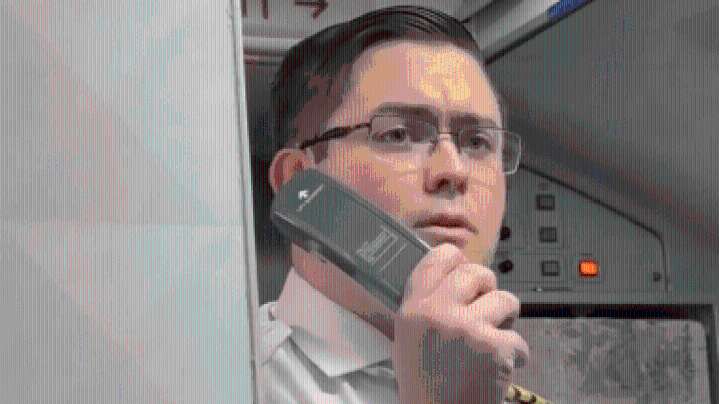 Pilot's cabin speech about his daughter calms passengers … and the internet