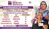 Del 18 al 21 de noviembre, será el pago a nuevas beneficiarias de la Pensión Mujeres Bienestar: Ariadna Montiel