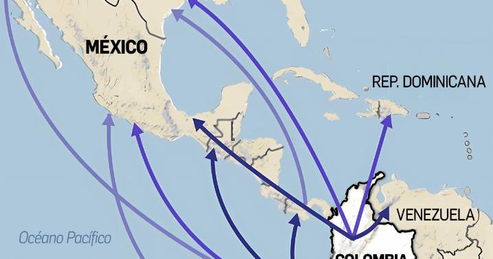México, Colombia y Venezuela: las rutas del narcotráfico que inundan de droga Estados Unidos