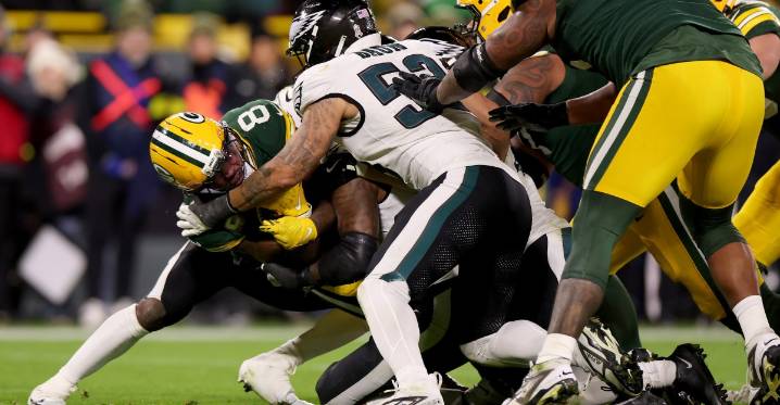 The Eagles called out the Packers’ failed 4th down play