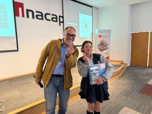 Pedro Mancilla invitó a los jóvenes de Copiapó a preguntarse qué legado quieren dejar al planeta