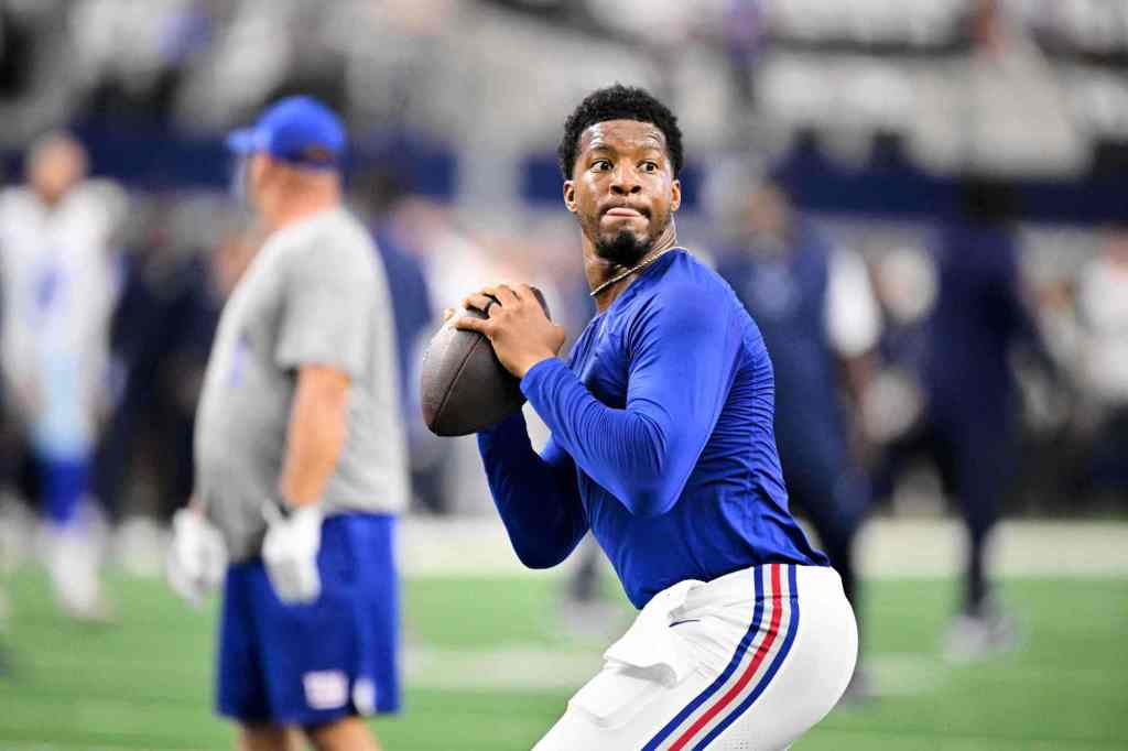 Giants naming Jameis Winston starting QB vs. Packers with Jaxson Dart out: source