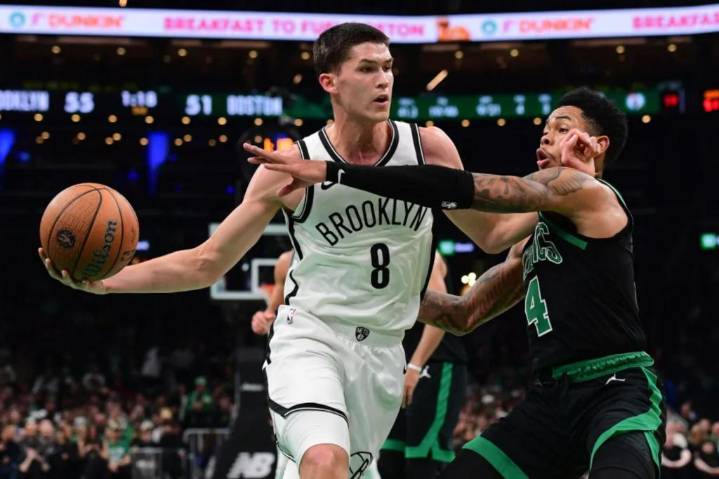 Egor Dëmin clutch 3-pointer helps Nets hold on to upset win