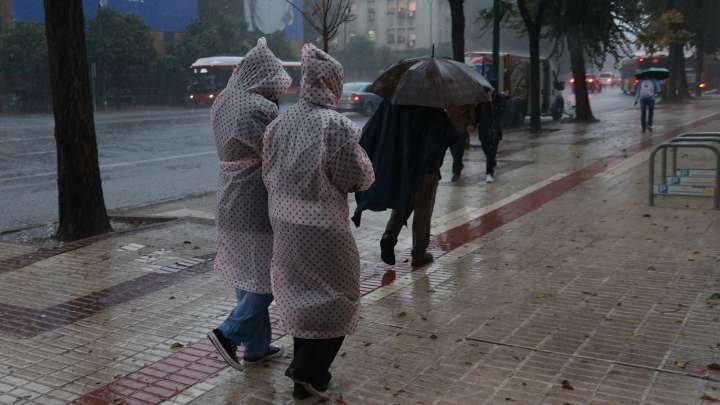 En estas zonas de Andalucía lloverá hoy domingo