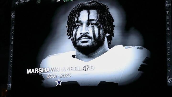 Cowboys honor Marshawn Kneeland with vigil, tributes and memorial fund