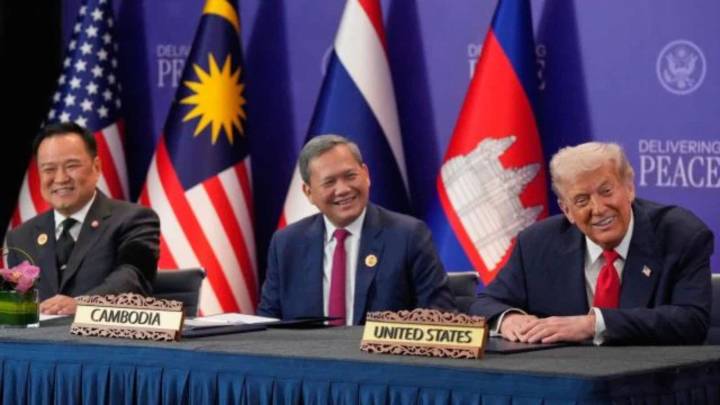 ‘They’re doing great’: Trump says he ‘stopped a war’ by preserving ceasefire between Cambodia, Thailand