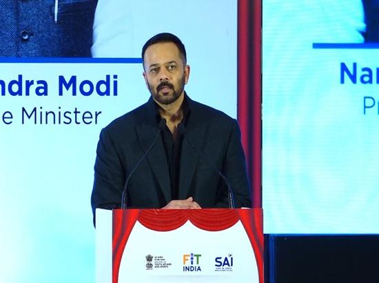 Director Rohit Shetty appointed Fit India Icon, calls for strict social media fitness guidelines Photo Source: ANI [ FULL VIEW ]
