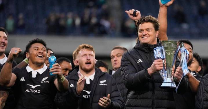 Jordie Barrett to miss the rest of the All Blacks' autumn tour; Scott Barrett out of Scotland test
