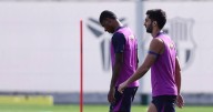 Marcus Rashford spotted leaving Barcelona training sparking 'serious concerns'