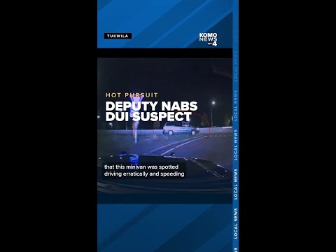 King County deputy chases down DUI suspect