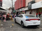 Mujer vestida de negro ataca a balazos a joven de 27 años en plena calle
